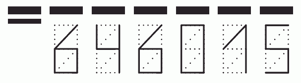 Пример заполнения индекса 646015