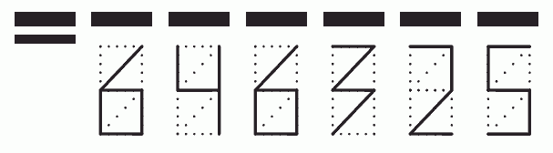 Пример заполнения индекса 646325