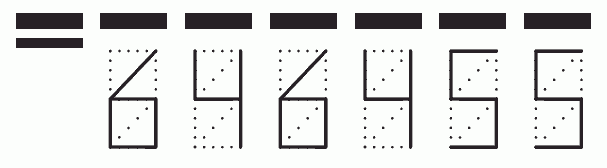 Пример заполнения индекса 646455