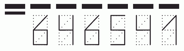 Пример заполнения индекса 646541