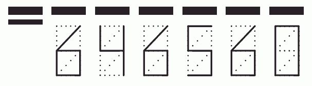 Пример заполнения индекса 646560