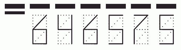 Пример заполнения индекса 646575