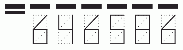 Пример заполнения индекса 646586