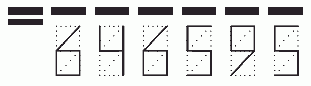 Пример заполнения индекса 646595