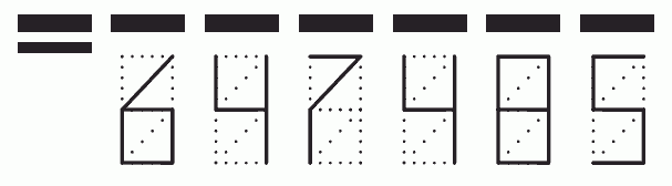 Пример заполнения индекса 647485