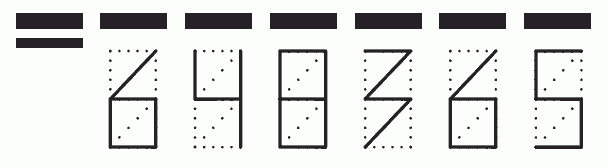 Пример заполнения индекса 648365