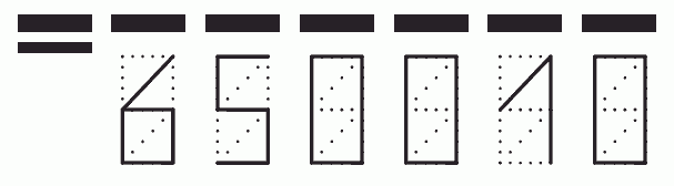 Пример заполнения индекса 650010