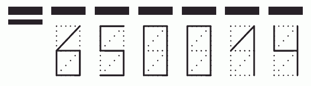 Пример заполнения индекса 650014