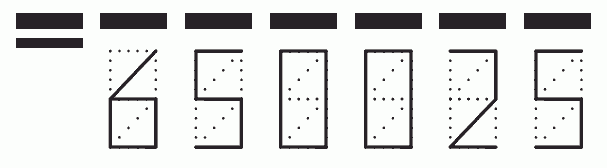 Пример заполнения индекса 650025