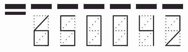 Пример заполнения индекса 650042