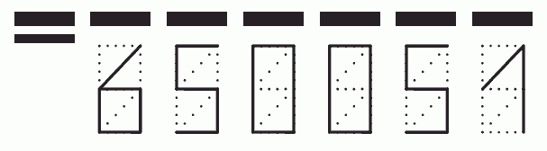 Пример заполнения индекса 650051