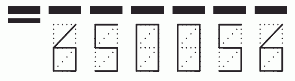 Пример заполнения индекса 650056