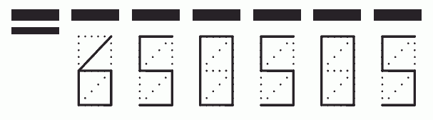Пример заполнения индекса 650505