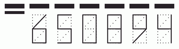 Пример заполнения индекса 650894
