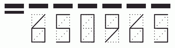 Пример заполнения индекса 650965