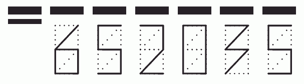 Пример заполнения индекса 652035