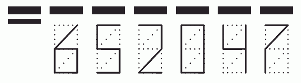 Пример заполнения индекса 652047