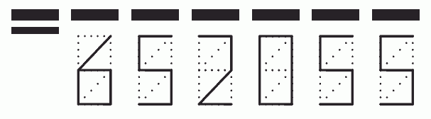 Пример заполнения индекса 652055