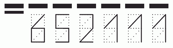 Пример заполнения индекса 652111