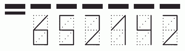 Пример заполнения индекса 652142