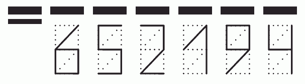 Пример заполнения индекса 652194