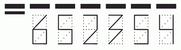 Пример заполнения индекса 652354