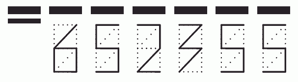 Пример заполнения индекса 652355