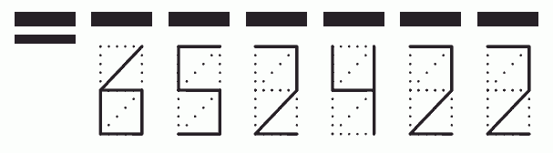 Пример заполнения индекса 652422