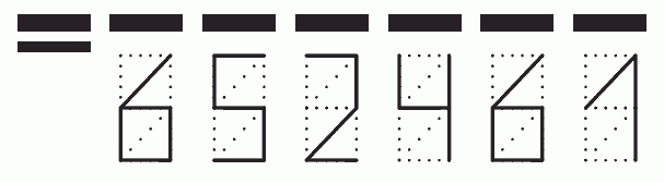 Пример заполнения индекса 652461