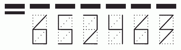 Пример заполнения индекса 652463