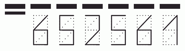 Пример заполнения индекса 652561