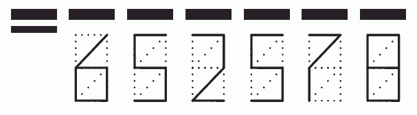 Пример заполнения индекса 652578