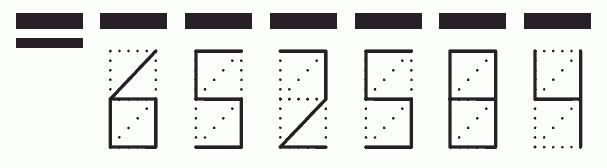 Пример заполнения индекса 652584