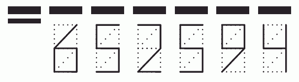 Пример заполнения индекса 652594