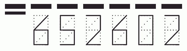 Пример заполнения индекса 652602