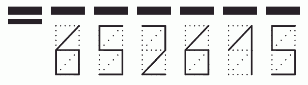 Пример заполнения индекса 652615