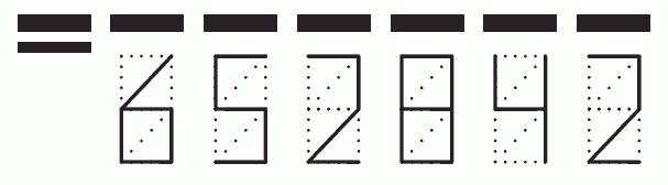 Пример заполнения индекса 652842