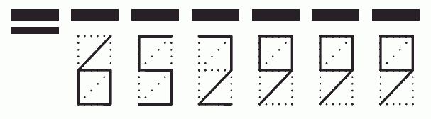 Пример заполнения индекса 652999