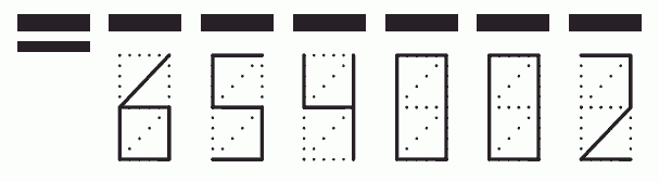 Пример заполнения индекса 654002