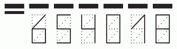 Пример заполнения индекса 654018