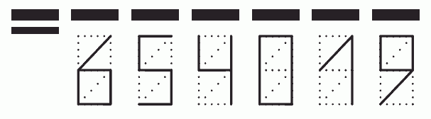 Пример заполнения индекса 654019