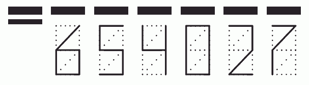 Пример заполнения индекса 654027