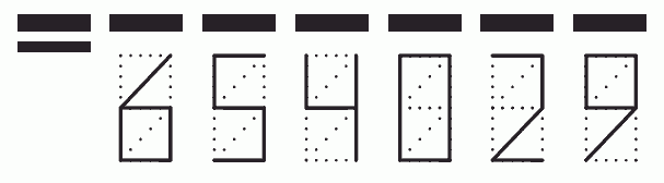 Пример заполнения индекса 654029