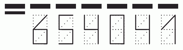 Пример заполнения индекса 654041