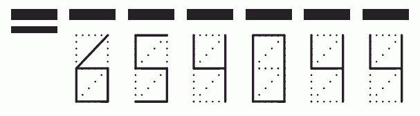 Пример заполнения индекса 654044