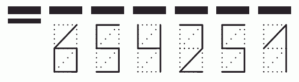 Пример заполнения индекса 654251