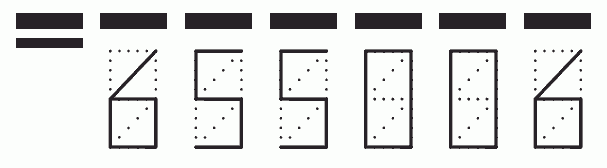 Пример заполнения индекса 655006