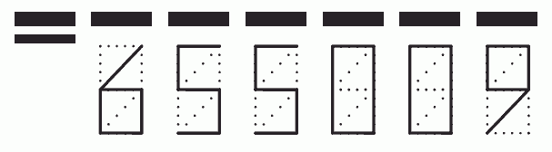 Пример заполнения индекса 655009