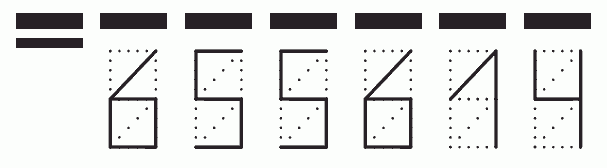 Пример заполнения индекса 655614