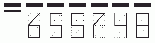 Пример заполнения индекса 655748